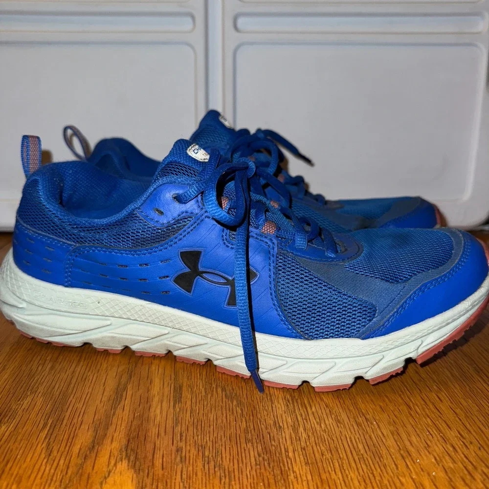Under Armour Charged Toccoa 2 3021955-401‎ Sneakers Mens 10 Blue Running Shoes